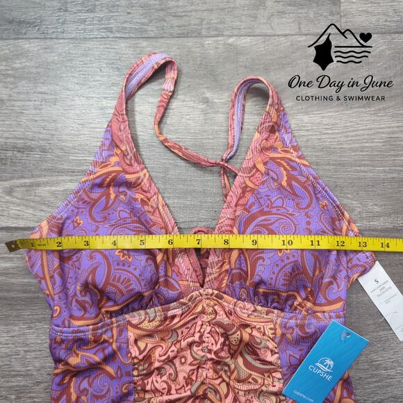 Cupshe Strappy Back One Peice Swimsuit Size S - Picture 5 of 7